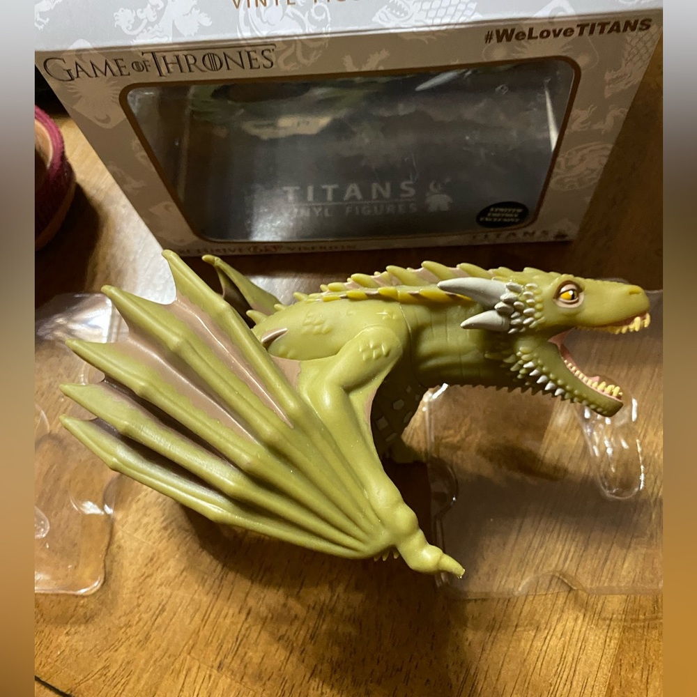 2019 Game of Thrones Limited Edition Exclusive 6.5 Viserion Dragon Titans Figure